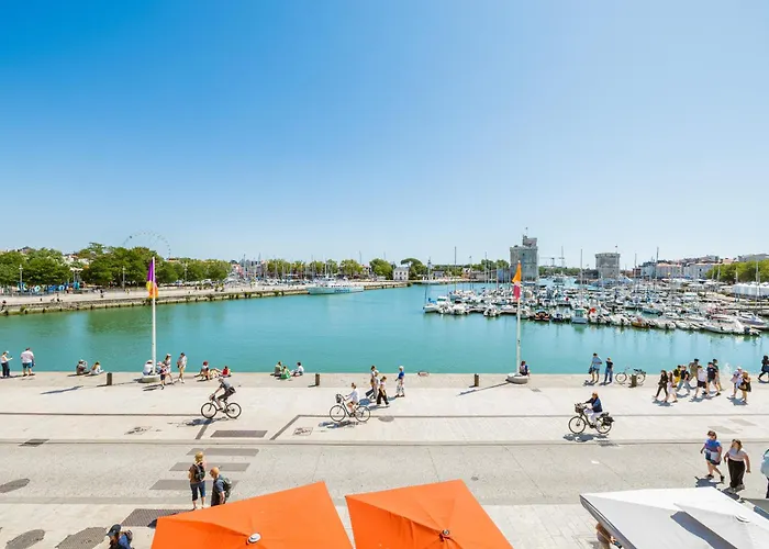 아파트 Chic Vue Imprenable Sur Le Vieux Port 라로셸