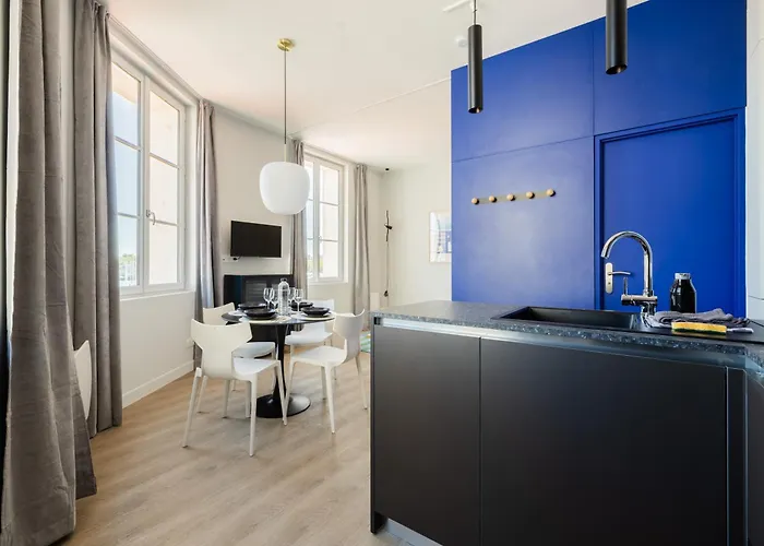 아파트 Chic Vue Imprenable Sur Le Vieux Port 라로셸