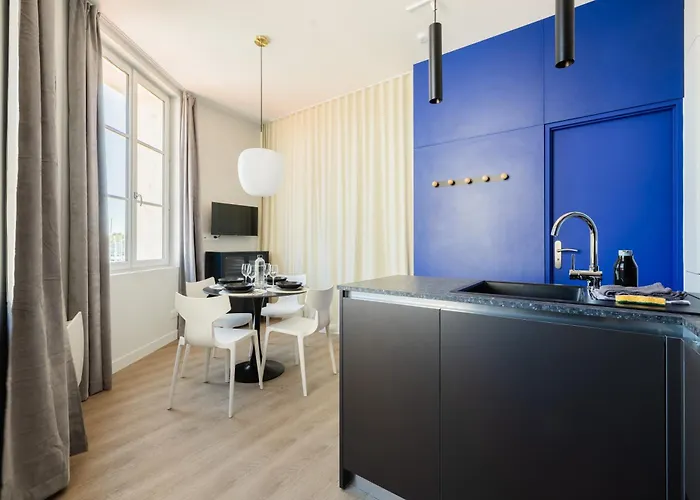 아파트 Chic Vue Imprenable Sur Le Vieux Port 라로셸